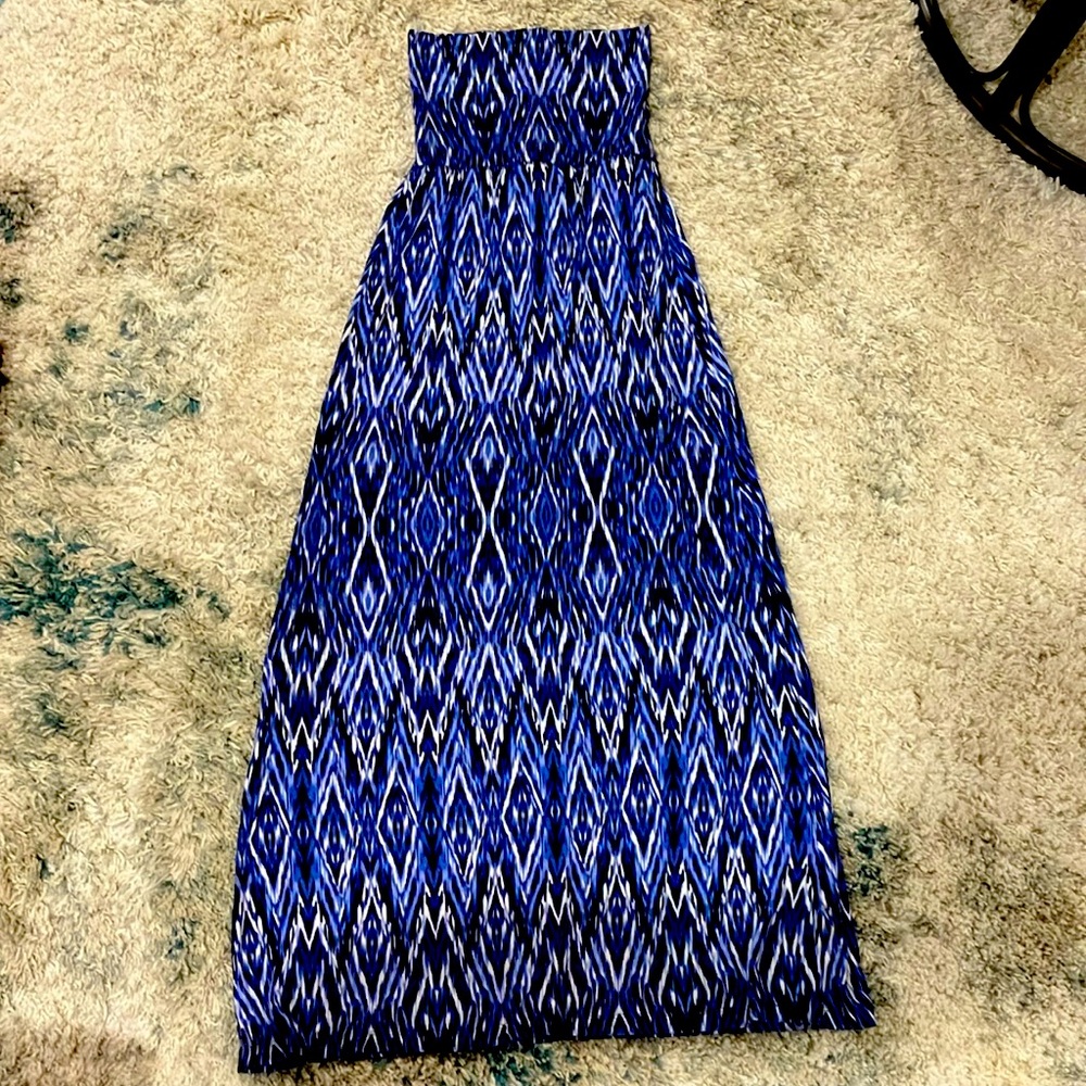 Long soft stretchy skirt